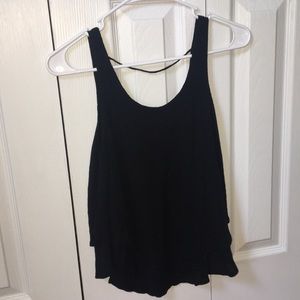 black tank top